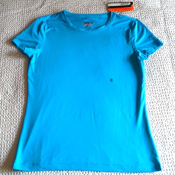 3. NWT Izod Performx Women's Teal Athletic T Size XXS - Picture 1 of 4